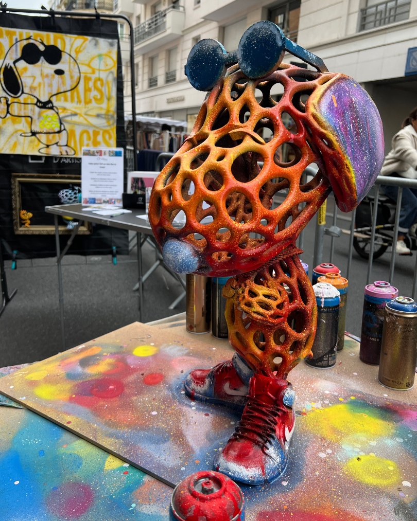 Exposition et Live Levallois Perret Shenoda du 27 septembre 2025 Snoopy, Groot, Pokémon, Hello kitty