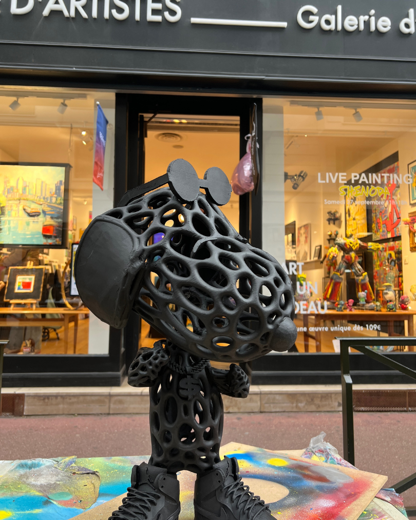 Exposition et Live Levallois Perret Shenoda du 27 septembre 2025 Snoopy, Groot, Pokémon, Hello kitty