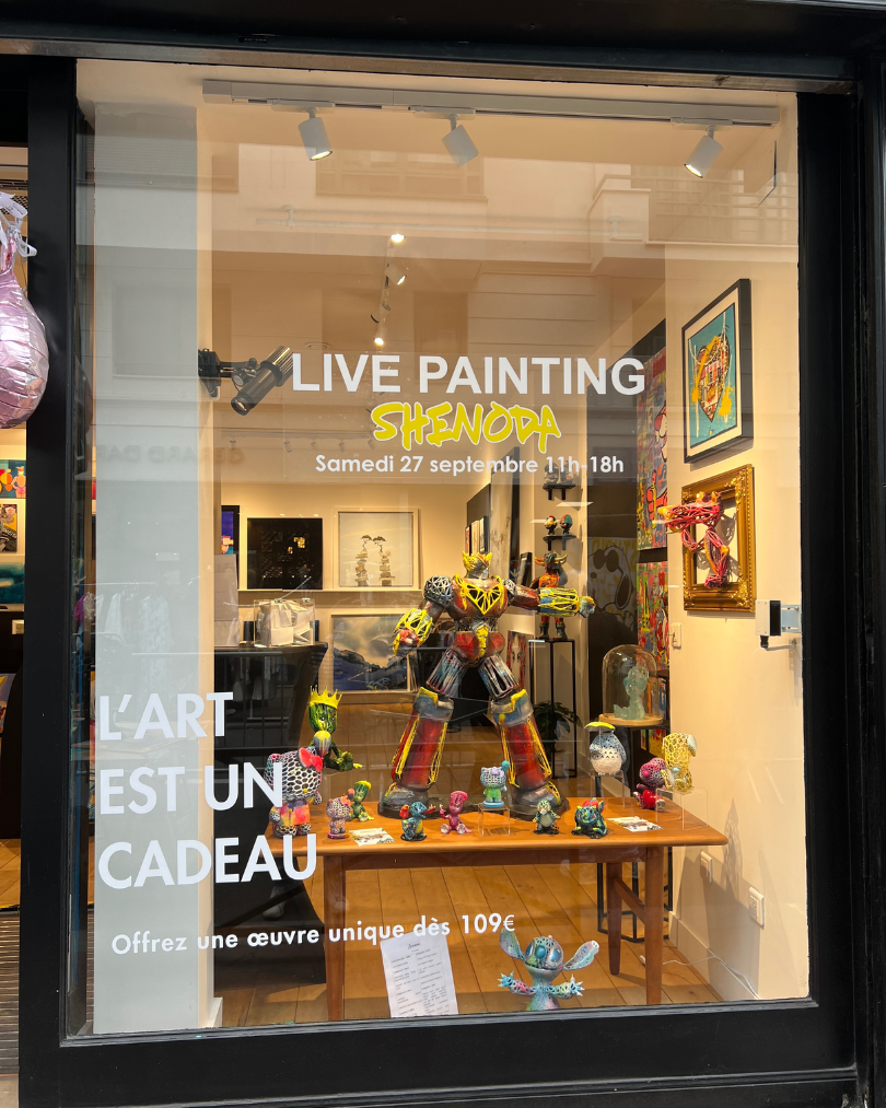 Exposition et Live Levallois Perret Shenoda du 27 septembre 2025 Snoopy, Groot, Pokémon, Hello kitty, Goldorak