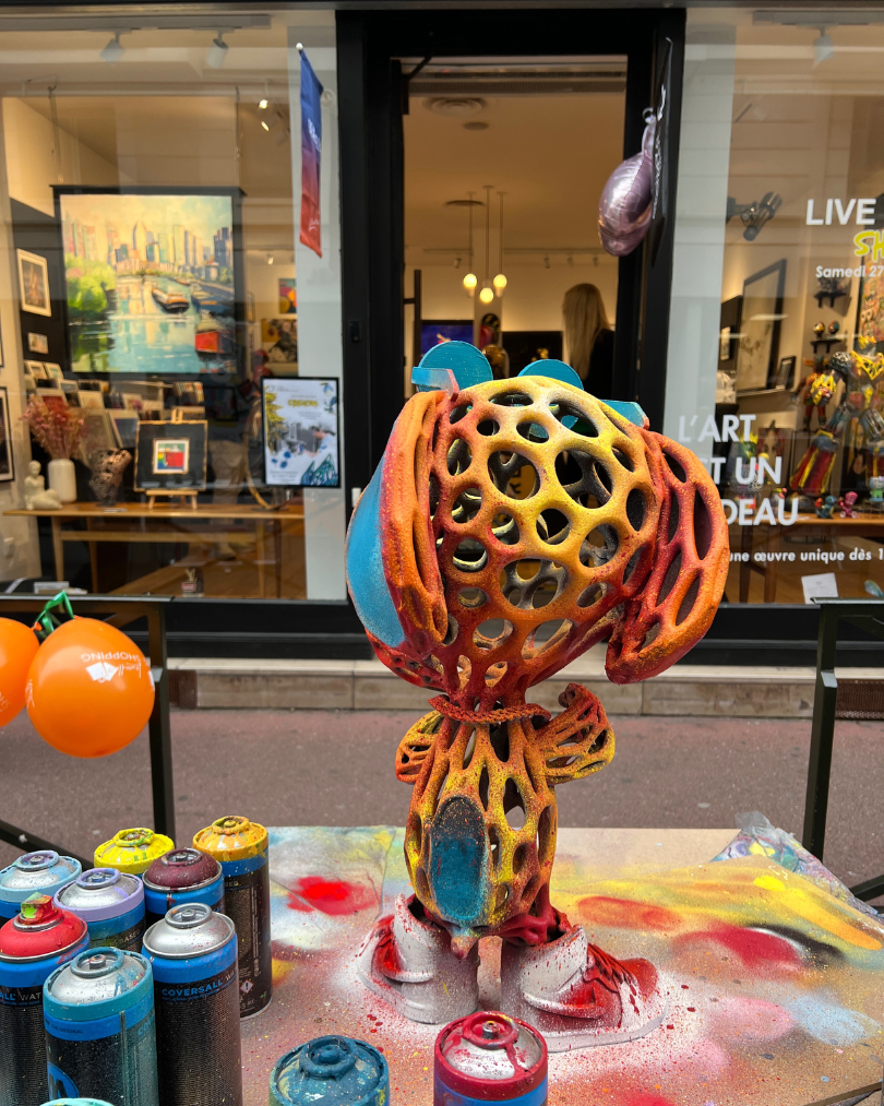 Exposition et Live Levallois Perret Shenoda du 27 septembre 2025 Snoopy, Groot, Pokémon, Hello kitty